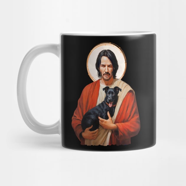 Saint keanu reeves by Gedogfx